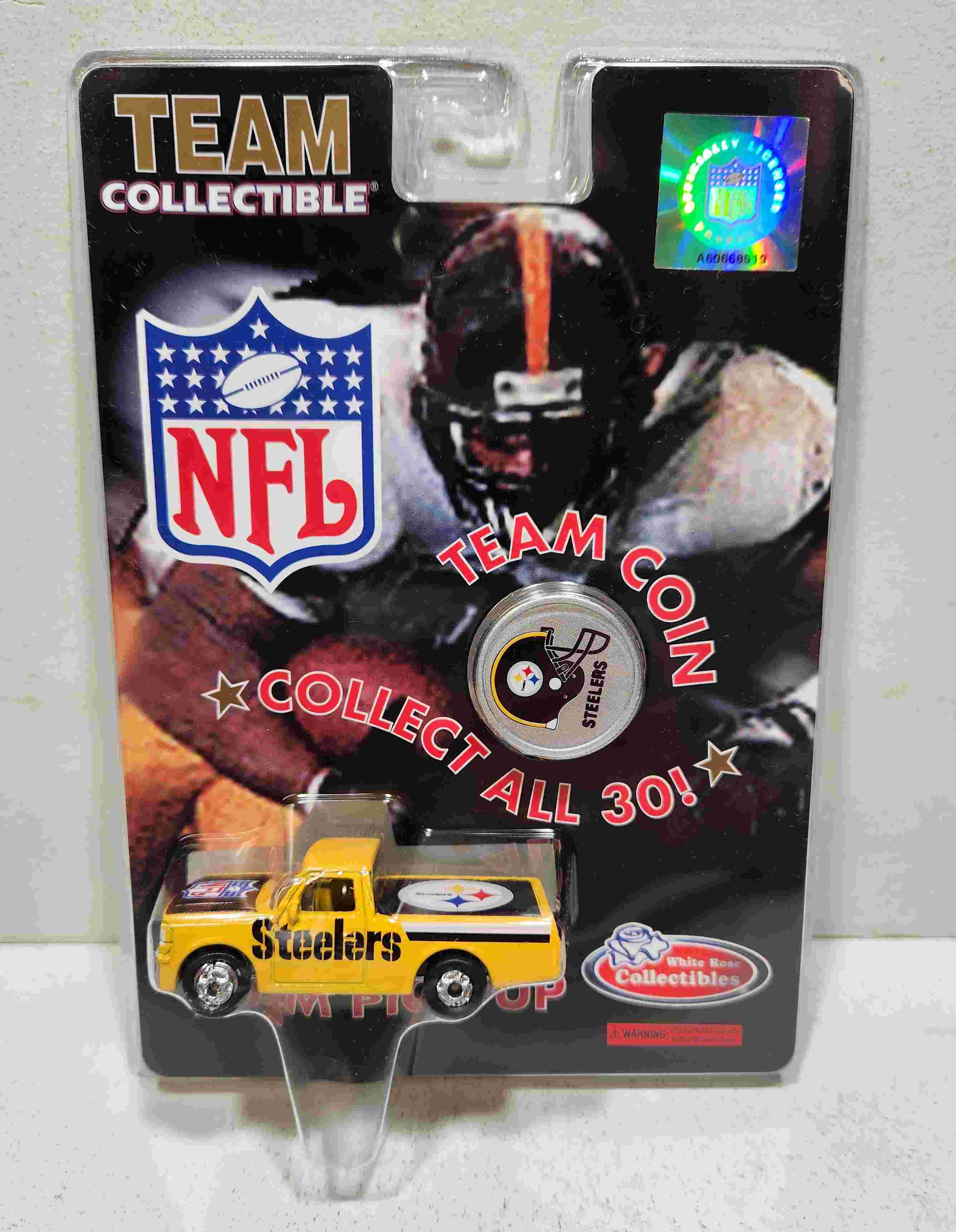 1998 Pittsburgh Steelers 1/64th NFL F-150 pickup truck
