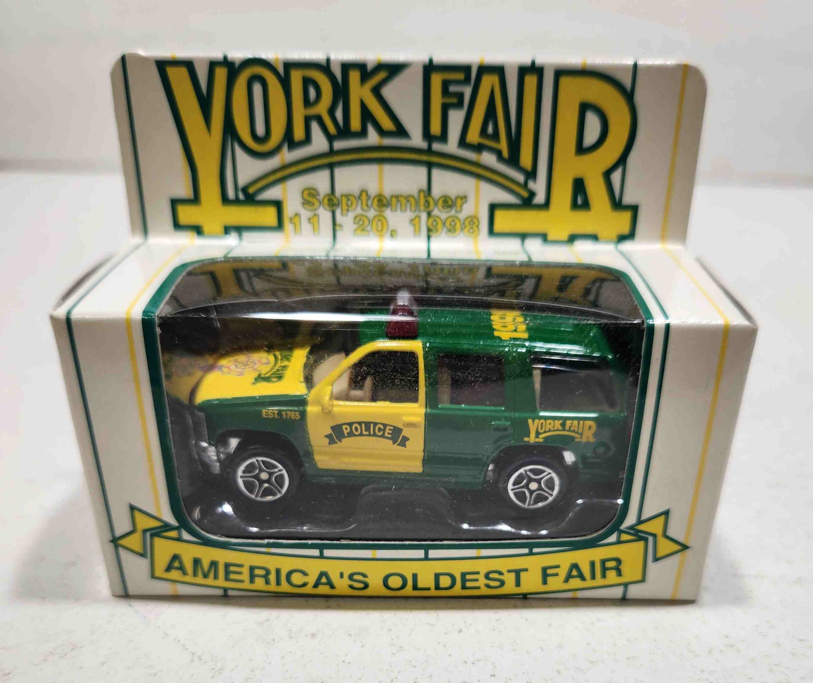 1998 York Fair 1/55th Police Vehicle