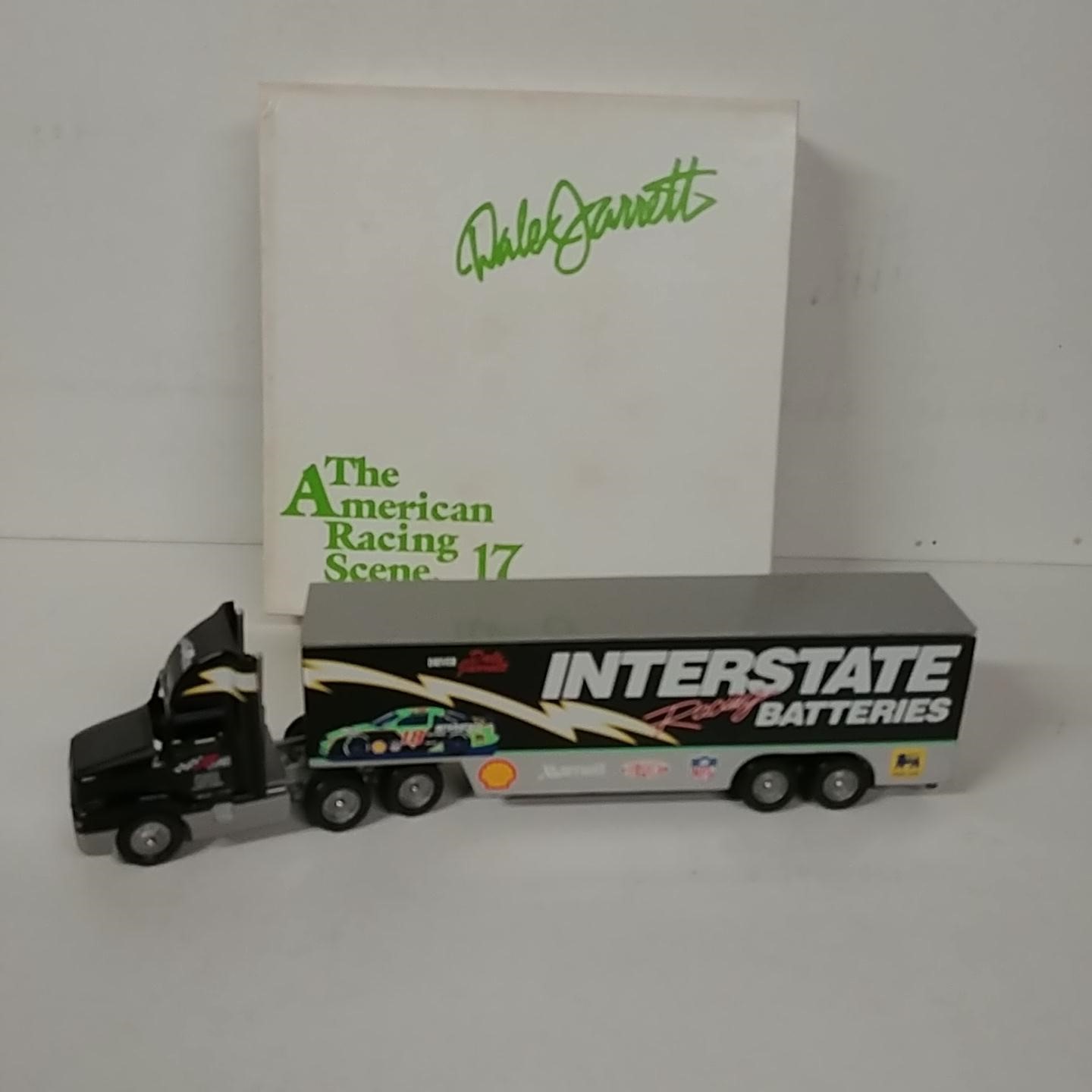 1993 Dale Jarrett 1/64th Interstate Batterries hauler