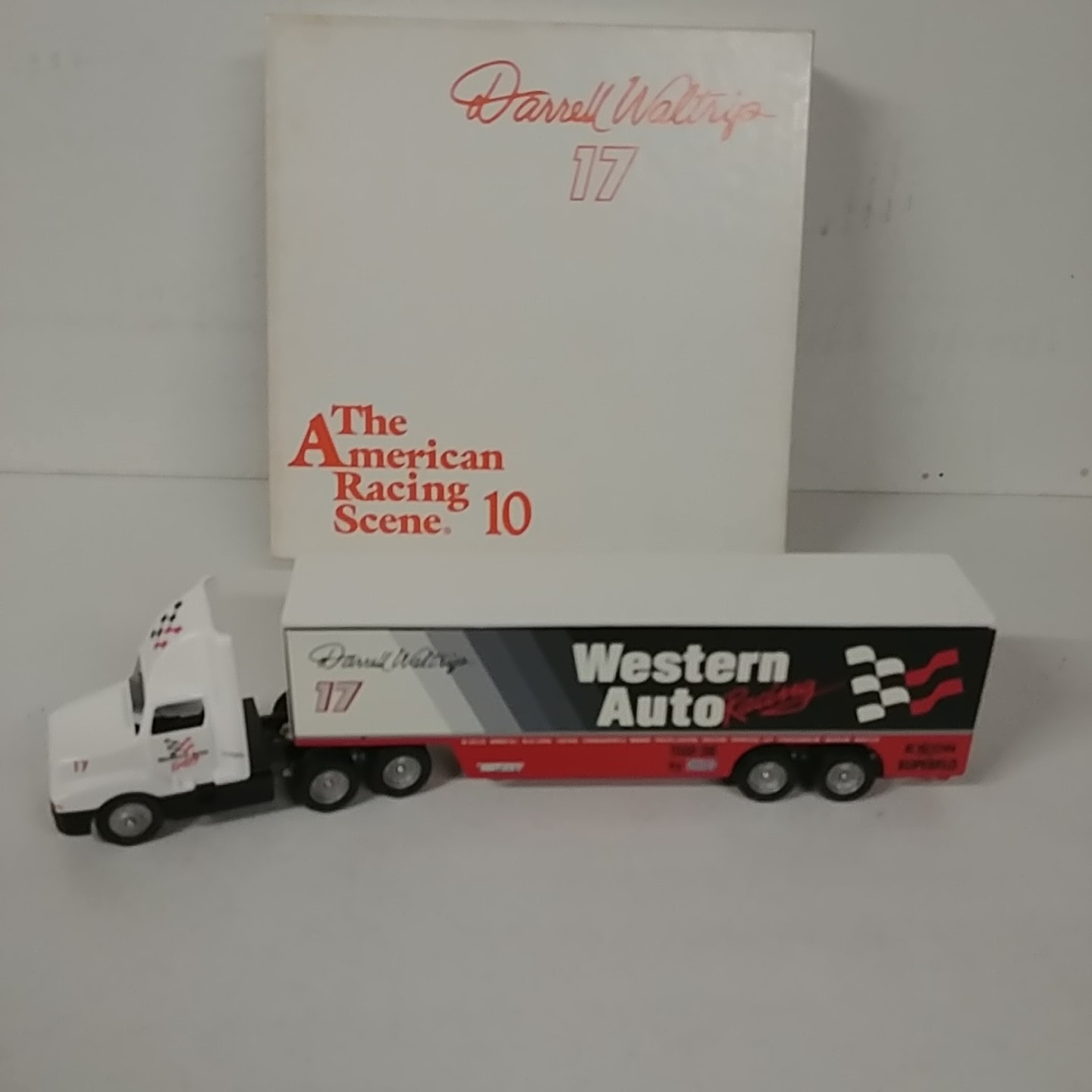 1993 Darrell Waltrip 1/64th Western Auto hauler