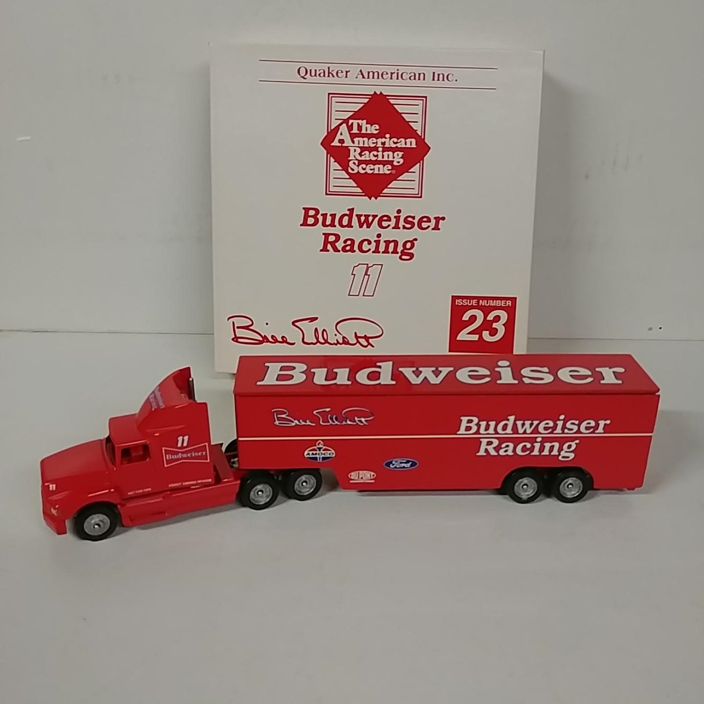 1994 Bill Elliott 1/64th Budweiser hauler