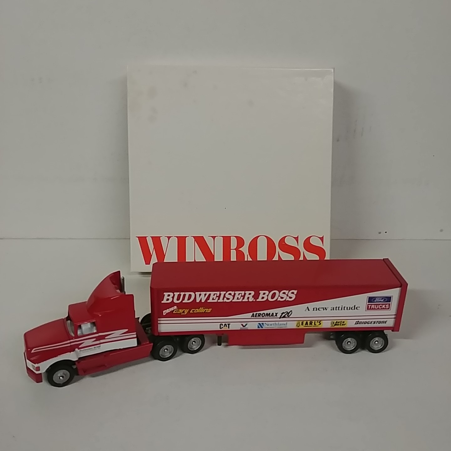 1994 Gary Collins 1/64th Budweiser Boss "Monster Truck" hauler