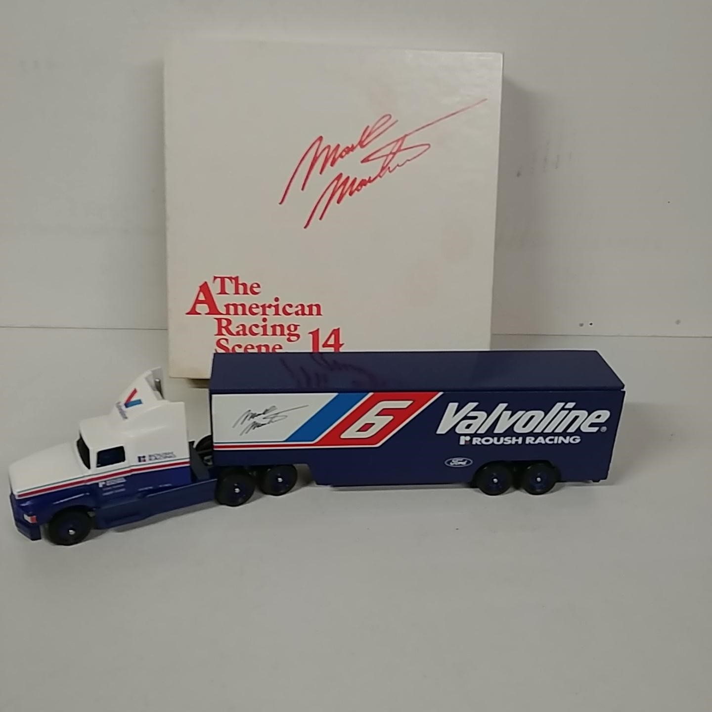 1994 Mark Martin 1/64th Valvoline hauler