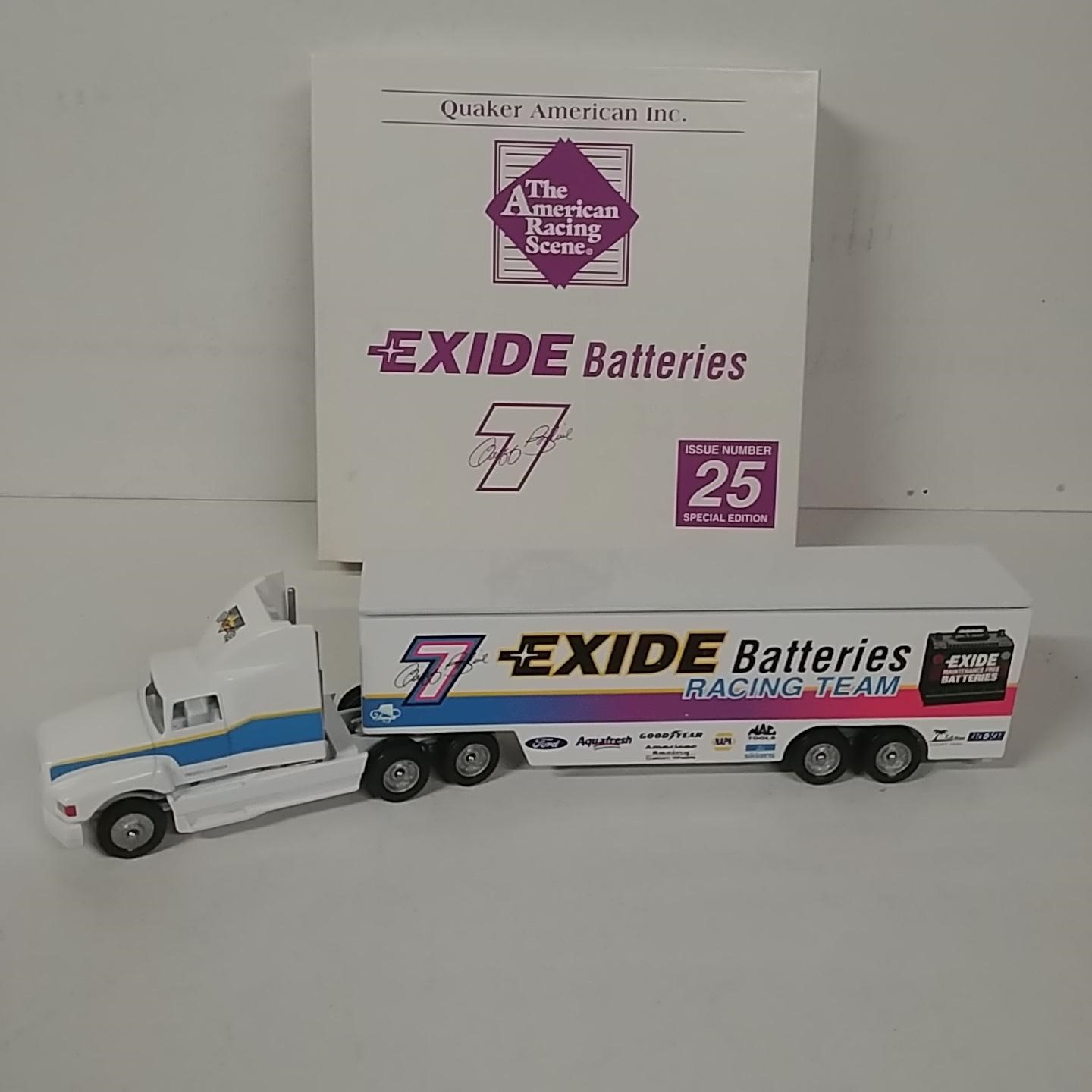 1995 Geoff Bodine 1/64th Exide hauler