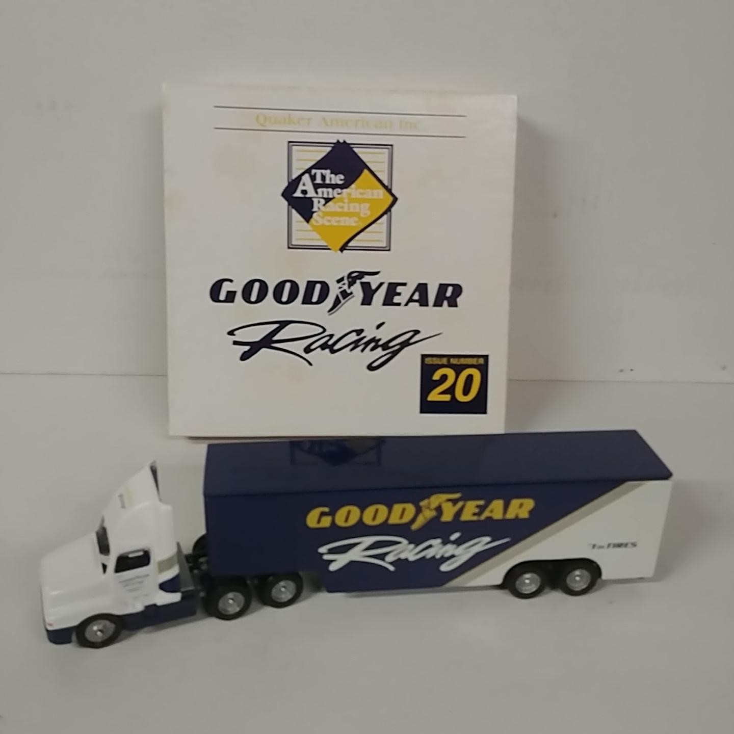 1996 Goodyear 1/64th Goodyear Racing hauler