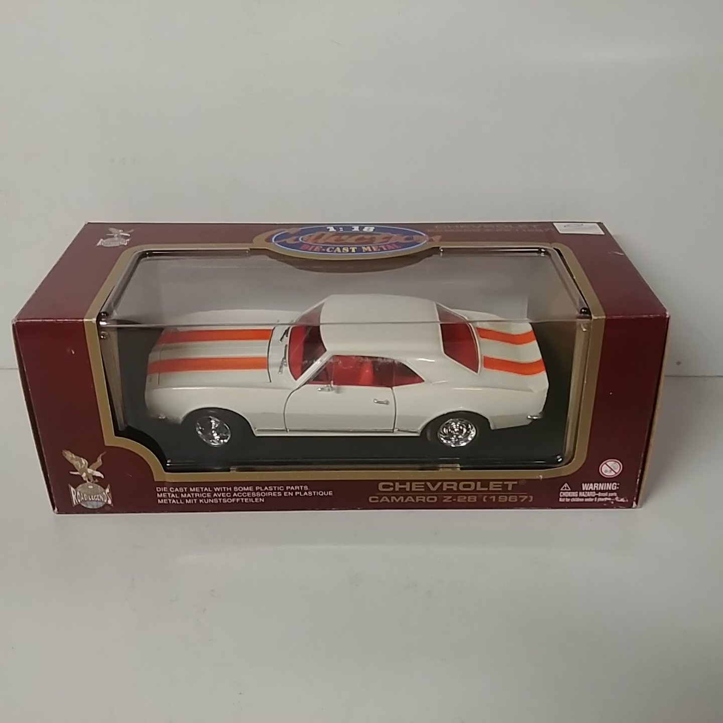 1967 Chevrolet 1/18th Camaro Z28 White