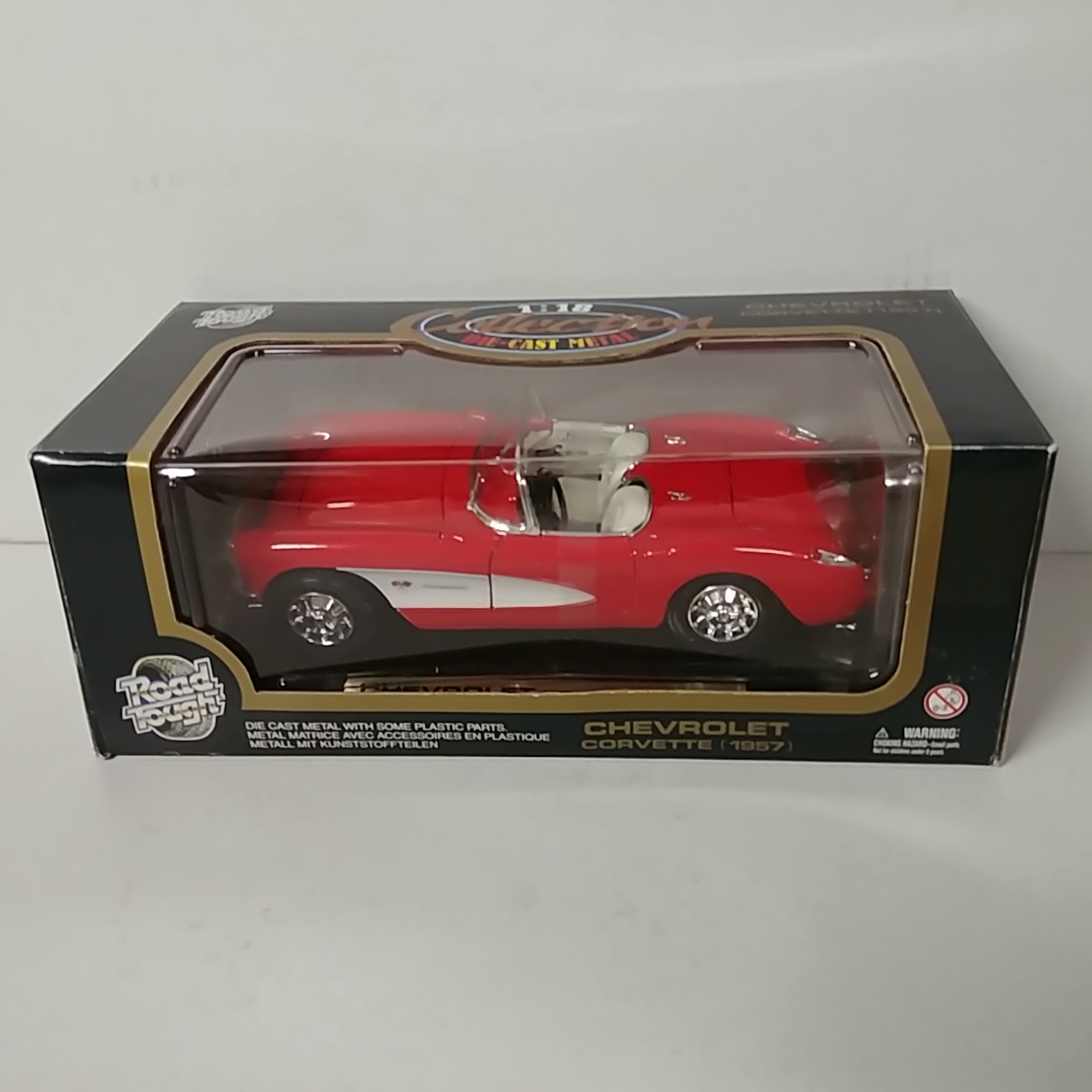 1957 Chevrolet 1/18th Corvette Red