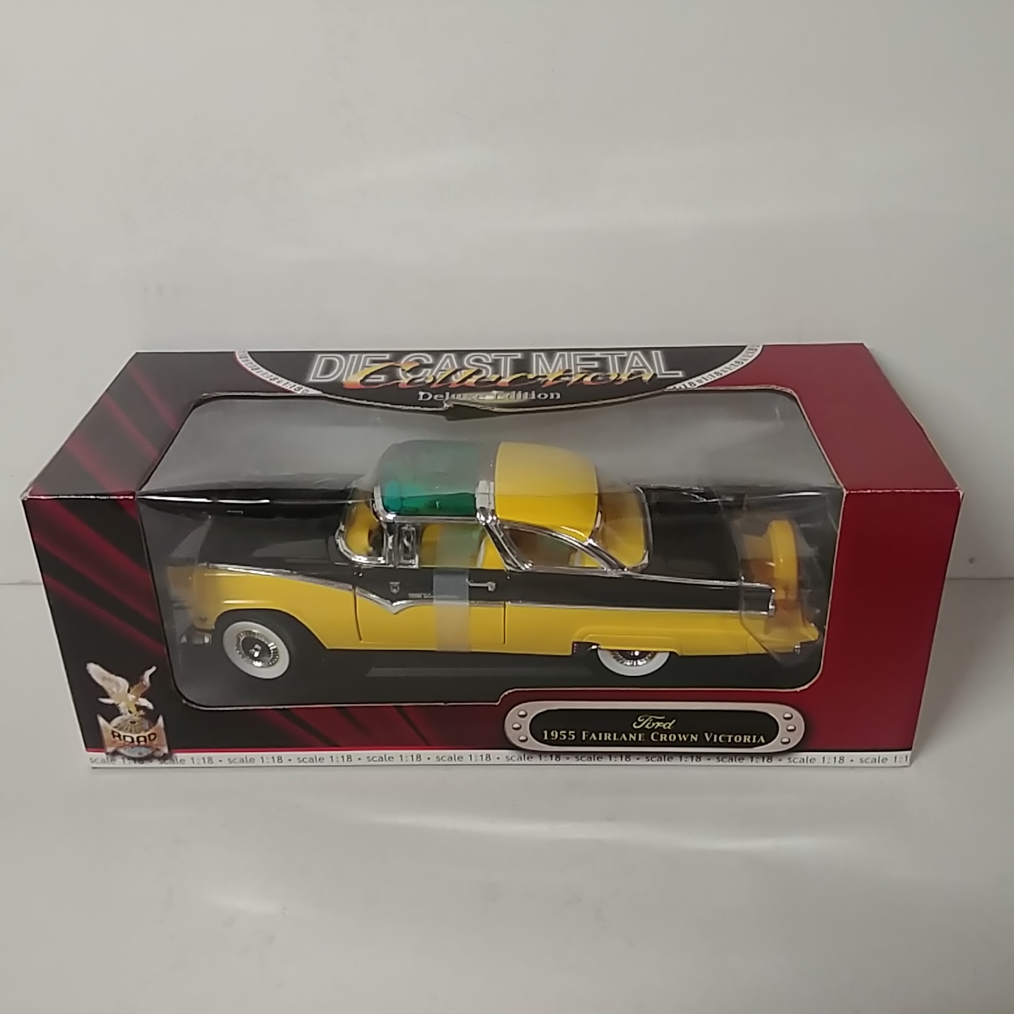 1955 Ford 1/8th Fairlane Crown Victoria black/gold