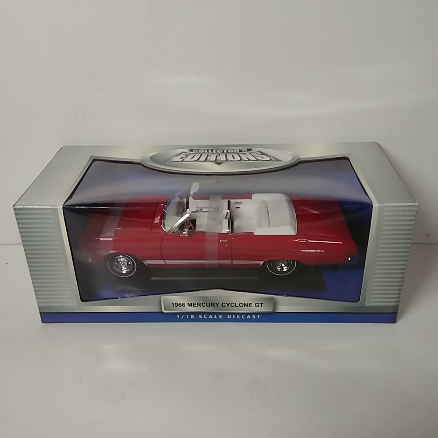 1966 Mercury 1/18th Cyclone GT Red Convertible