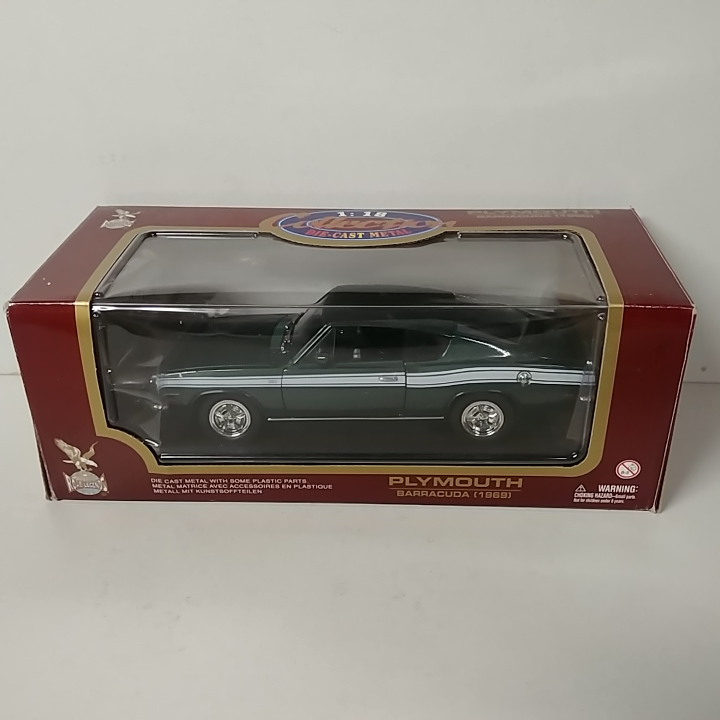 1969 Plymouth 1/18th Barracuda Green