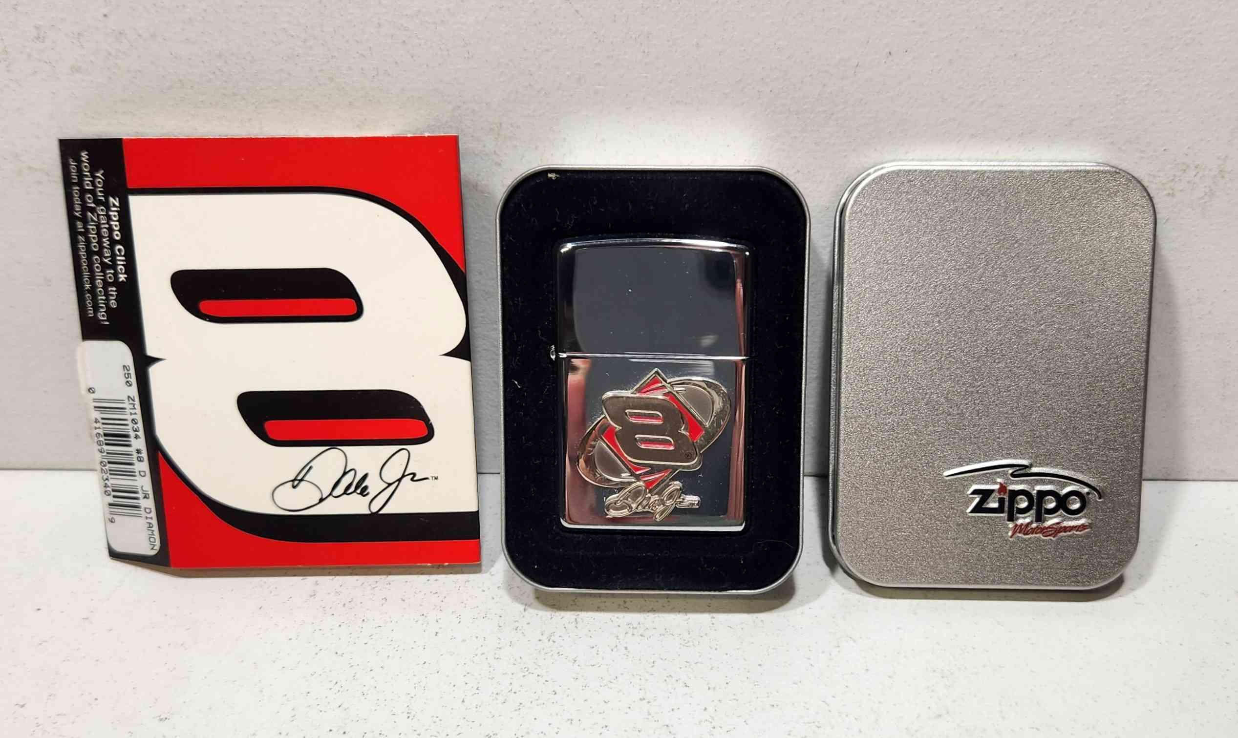 2005 Dale Earnhardt Jr "Diamond Emblem" Zippo lighter