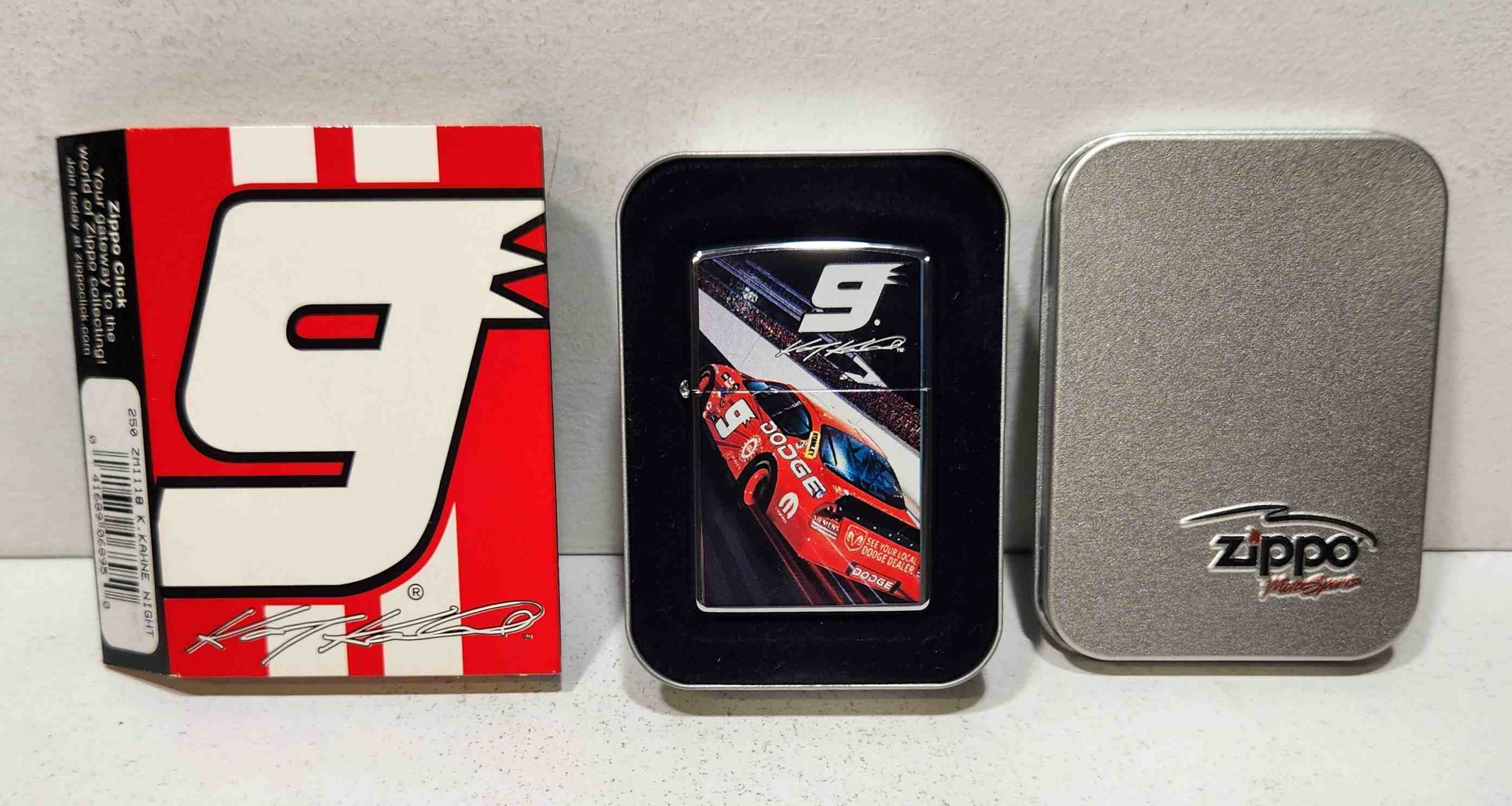 2005 Kasey Kahne "Night Car" Zippo lighter