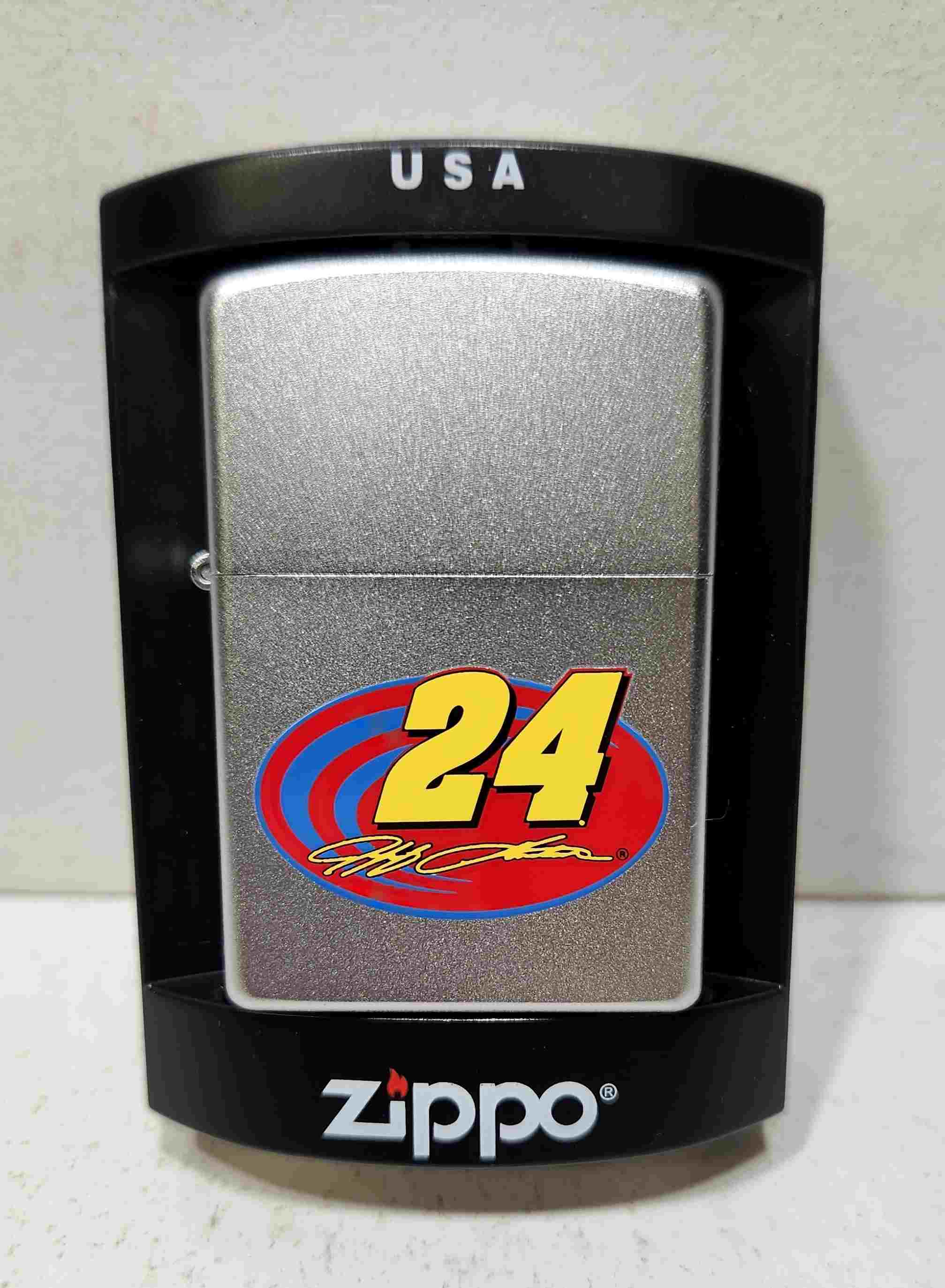 2005 Jeff Gordon "#24 Swoosh" Zippo lighter