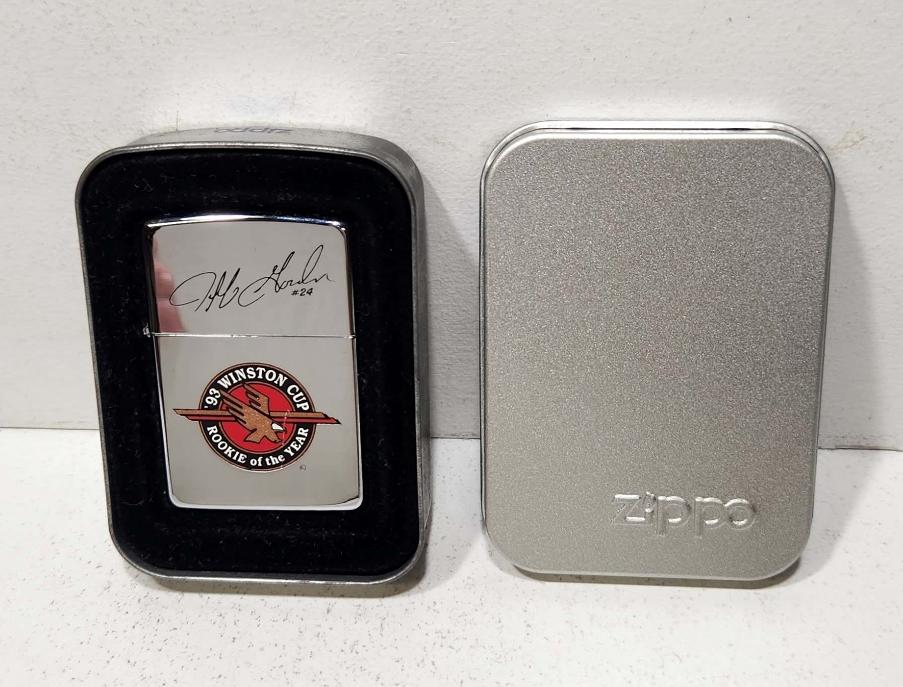 1993 Jeff Gordon Winston Cup "Rookie of the Year" Zippo Lighter