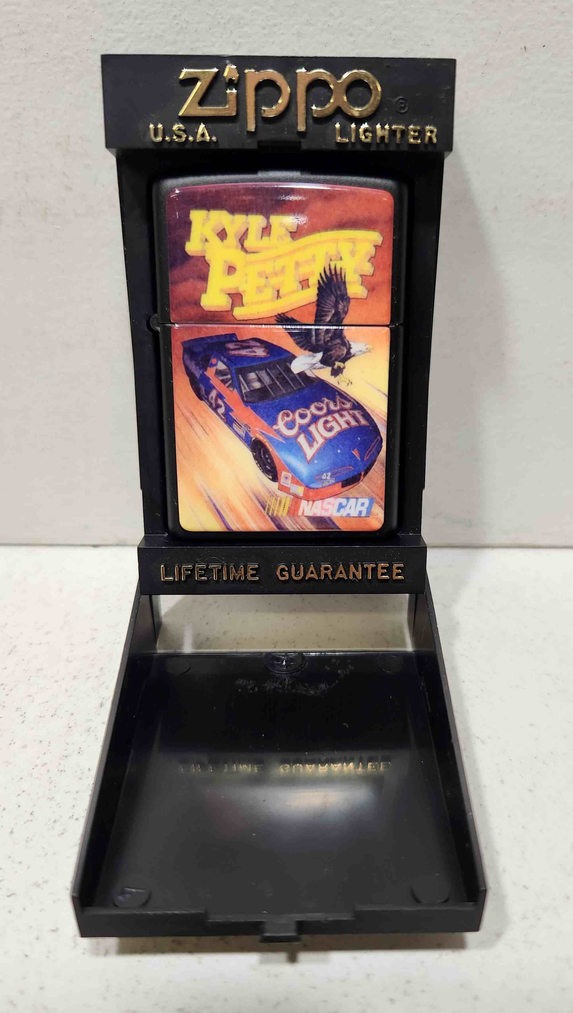 1995 Kyle Petty Coors Light Zippo Lighter