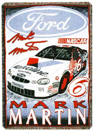 1999 Mark Martin Valvoline Afghan