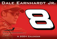 2004 Dale Earnhardt Jr 16" x 11" wall calendar