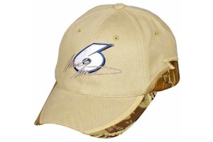 2002 Mark Martin #6 Camo trim cap