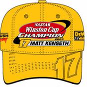 2003 Matt Kenseth Dewalt "Winston Cup Champion" Cap