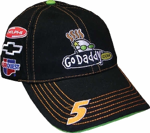 2010 Mark Martin GoDaddy "Uniform" cap