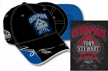 2011 Tony Stewart 3 Time Sprint Cup Champion "Spades" cap