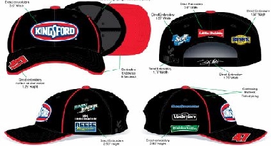 2011 Bobby Labonte Kingsford "Uniform" cap