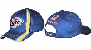 2011 Brad Keselowski Miller Lite "Speedway" cap