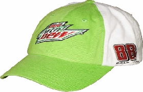 2012 Dale Earnhardt Jr Diet Mountain Dew "Lime Green" cap