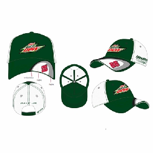 2012 Dale Earnhardt Jr Diet Mountain Dew "Old School" mesh cap