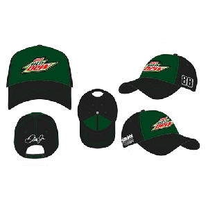 2012 Dale Earnhardt Jr Diet Mountain Dew "Team Color Fan" cap