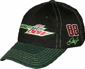 2012 Dale Earnhardt Jr Diet Mountain Dew "Team Color Fueled By" cap