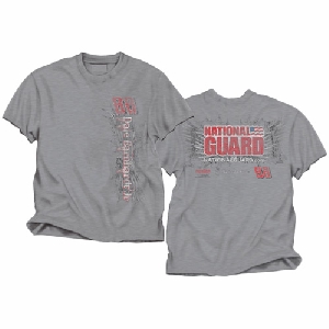 2011 Dale Earnhardt Jr National Guard "Distressed Spoiler" tee