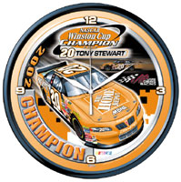 2002 Tony Stewart Championship clock