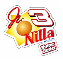 2002 Dale Earnhardt Jr Nilla Wafers decal