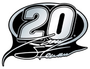 Tony Stewart #20 auto emblem