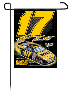 2003 Matt Kenseth Dewalt garden flag