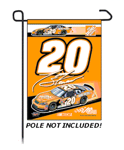 2003 Tony Stewart 11" x 15" Home Depot garden flag