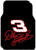 2002 Dale Earnhardt #3 car floor mats