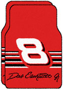 2002 Dale Earnhardt Jr #8 car floor mats