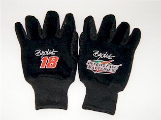 2003 Bobby Labonte #18 Interstate Batteries multi purpose gloves