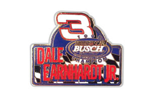 1998 Dale Earnhardt Jr AC Delco "Busch Series Champion" hat pin