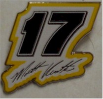 2001 Matt Kenseth #17/signature hatpin