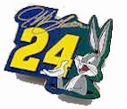 2001 Jeff Gordon Dupont "Looney Tunes" hatpin