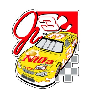 2002 Dale Earnhardt Jr Nilla Wafers hatpin