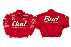 2002 Dale Earnhardt Jr Budweiser uniform jacket by Chase