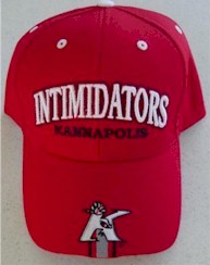 2002 Kannapolis Intimidators Red Archie cap