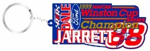 1999 Dale Jarrett Winston Cup Champion rubber keychain