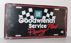 1999 Goodwrench Service Racing Plus License Plate
