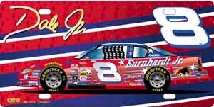 2000 Dale Earnhardt Jr Olympic metal license plate
