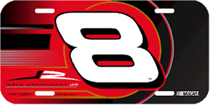 2003 Dale Earnhardt Jr #8 plastic license plate